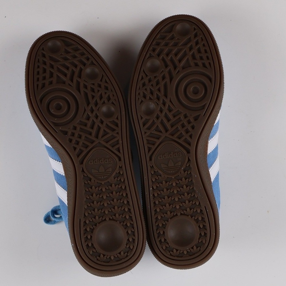 Adidas Handball Spezial J Light Blue White Gum 4Y Suede NWT - Picture 7 of 8